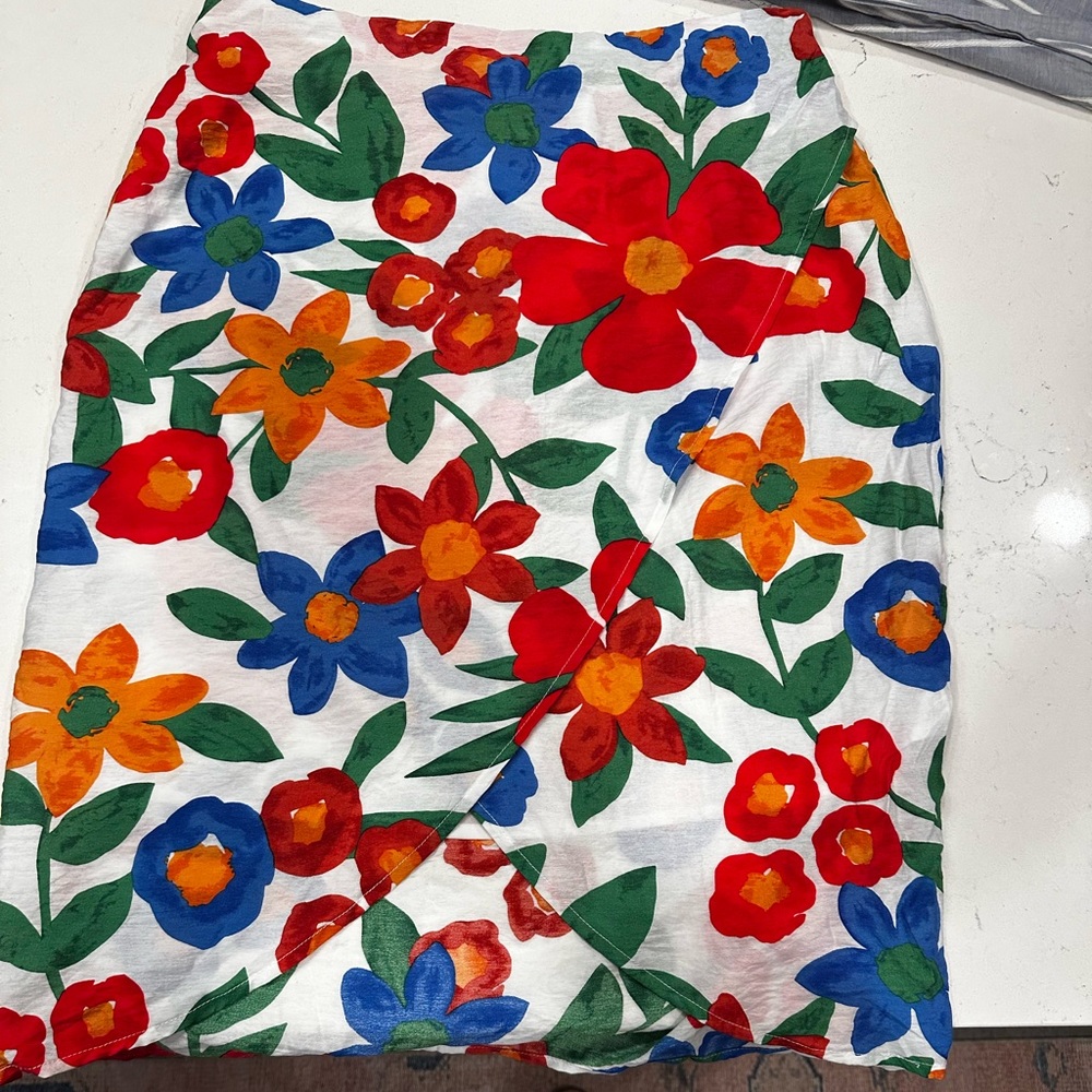 Floral skirt